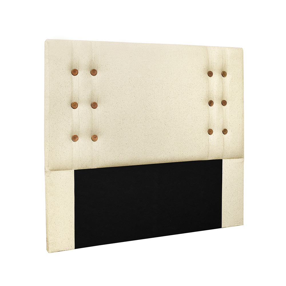Cabeceira Gênova Para Cama Box Solteiro 90 cm Linho - D'Rossi
