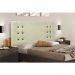 Cabeceira Gênova Para Cama Box Solteiro 90 cm Linho Rustico Natural - D'Rossi