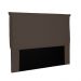 Cabeceira Garden Para Cama Box Casal 140 cm Suede Café - D'Rossi