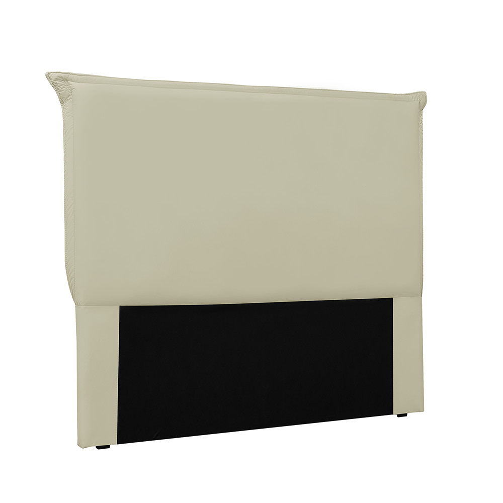 Cabeceira Garden Para Cama Box King 195 cm Corino Bege - D'Rossi