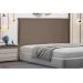 Cabeceira Garden Para Cama Box Solteiro 90 cm Suede Caramelo - D'Rossi