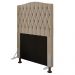 Cabeceira Greta Para Cama Box Solteiro 90 cm Suede - D'Rossi