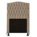 Cabeceira Greta Para Cama Box Solteiro 90 cm Suede - D'Rossi