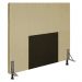 Cabeceira Jade Para Cama Box King 193 cm Corino - D'Rossi