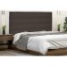 Cabeceira La Italiana Para Cama Box Casal 140 cm Suede Café - D'Rossi
