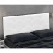 Cabeceira Luna Para Cama Box Casal 140 cm Corino Branco - D'Rossi