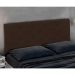 Cabeceira Luna Para Cama Box Queen 160 cm Corino Marrom - D'Rossi