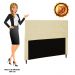 Cabeceira Luna para Cama Box Casal 140 cm Corino D'Rossi