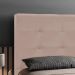 Cabeceira Luna para Cama Box Casal 140 cm Suede D'Rossi
