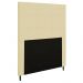 Cabeceira Luna para Cama Box Solteiro 90 cm Corino D'Rossi