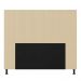 Cabeceira Malibu Para Cama Box Casal 140 cm Corino Bege - D'Rossi