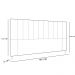 Cabeceira Malibu Para Cama Box King 195 cm Suede Bege - D'Rossi