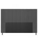 Cabeceira Malibu Para Cama Box Queen 160 cm Suede Grafite - D'Rossi