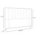 Cabeceira Malibu Para Cama Box Queen 160 cm Suede Grafite - D'Rossi