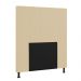 Cabeceira Malibu Para Cama Box Solteiro 90 cm Corino Bege - D'Rossi
