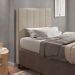 Cabeceira Malibu Para Cama Box Solteiro 90 cm Suede - D'Rossi