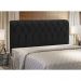 Cabeceira Miami Cama Box Queen 160 cm Suede Preto D'Rossi