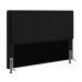 Cabeceira Onix Para Cama Box King 195 cm Suede Preto - D'Rossi