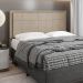 Cabeceira Onix Para Cama Box Queen 160 cm Suede - D'Rossi