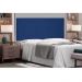 Cabeceira Painel Aquilla Para Cama Box Casal 140 cm Suede Azul Marinho - D'Rossi