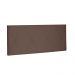 Cabeceira Painel Aquilla Para Cama Box Casal 140 cm Suede Caramelo - D'Rossi