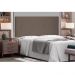 Cabeceira Painel Aquilla Para Cama Box Casal 140 cm Suede Caramelo - D'Rossi