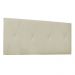 Cabeceira Painel Aquilla Para Cama Box King 195 cm Corino Bege - D'Rossi