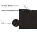 Cabeceira Painel Aquilla Para Cama Box King 195 cm Corino Marrom - D'Rossi
