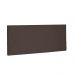 Cabeceira Painel Aquilla Para Cama Box Solteiro 90 cm Suede Café - D'Rossi