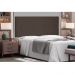 Cabeceira Painel Aquilla Para Cama Box Solteiro 90 cm Suede Café - D'Rossi