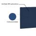 Cabeceira Painel Arizona Para Cama Box Casal 140 cm Suede Azul Marinho - D'Rossi