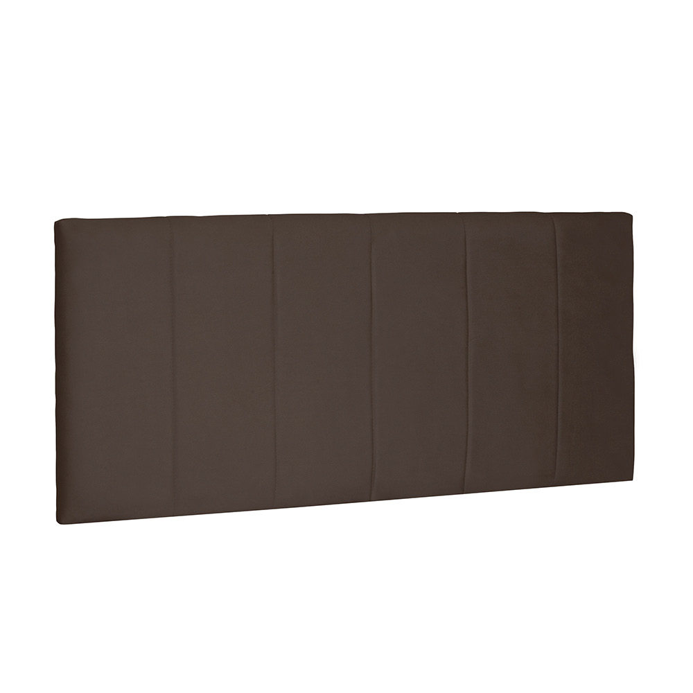 Cabeceira Painel Arizona Para Cama Box Casal 140 cm Suede Caramelo - D'Rossi