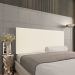 Cabeceira Painel Clean Para Cama Box Queen 160 cm Linho Areia A27 - D'Rossi