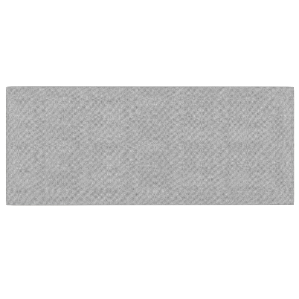 Cabeceira Painel Clean Para Cama Box Queen 160 cm Linho Cinza A05 - D'Rossi