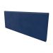 Cabeceira Painel Clean para Cama Box Casal 140 cm Suede Azul Marinho - D'Rossi
