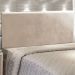 Cabeceira Painel Clean para Cama Box Casal 160 cm Suede - D'Rossi