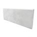 Cabeceira Painel Clean para Cama Box Solteiro 100 cm Suede Cinza - D'Rossi