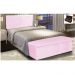 Cabeceira Painel Clean para Cama Box Solteiro 90 cm Suede Rosa Bebê - D'Rossi