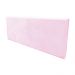 Cabeceira Painel Clean para Cama Box Solteiro 90 cm Suede Rosa Bebê - D'Rossi