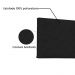 Cabeceira Painel Dubai Para Cama Box Casal 140 cm Corino Preto - D'Rossi