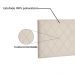 Cabeceira Painel Dubai Para Cama Box Casal 140 cm Suede Bege- D'Rossi