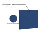 Cabeceira Painel Dubai Para Cama Box Queen 160 cm Suede Azul Marinho - D'Rossi