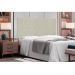 Cabeceira Painel Dubai Para Cama Box Solteiro 90 cm Corino Bege - D'Rossi