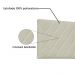 Cabeceira Painel Dubai Para Cama Box Solteiro 90 cm Corino Bege - D'Rossi