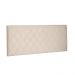 Cabeceira Painel Dubai Para Cama Box Solteiro 90 cm Suede Bege - D'Rossi