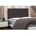 Cabeceira Painel Dubai Para Cama Box Solteiro 90 cm Suede Café - D'Rossi