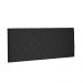 Cabeceira Painel Dubai Para Cama Box Solteiro 90 cm Suede Preto - D'Rossi