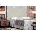 Cabeceira Painel Garden Para Cama Box Solteiro 90 cm Corino Bege - D'Rossi