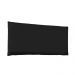 Cabeceira Painel Garden Para Cama Box Solteiro 90 cm Corino Preto - D'Rossi