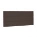 Cabeceira Painel La Italiana Para Cama Box Solteiro 90 cm Suede Café - D'Rossi